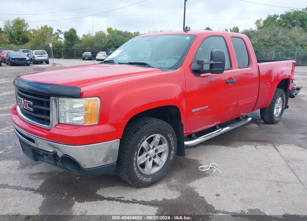 2010 GMC SIERRA 1500 SLE VIN: 1GTSKVE35AZ107688