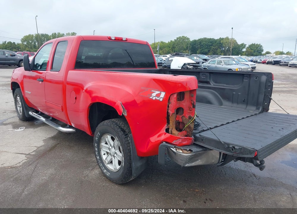 2010 GMC SIERRA 1500 SLE VIN: 1GTSKVE35AZ107688