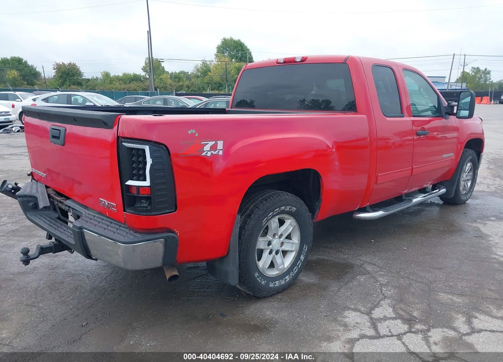 2010 GMC SIERRA 1500 SLE VIN: 1GTSKVE35AZ107688