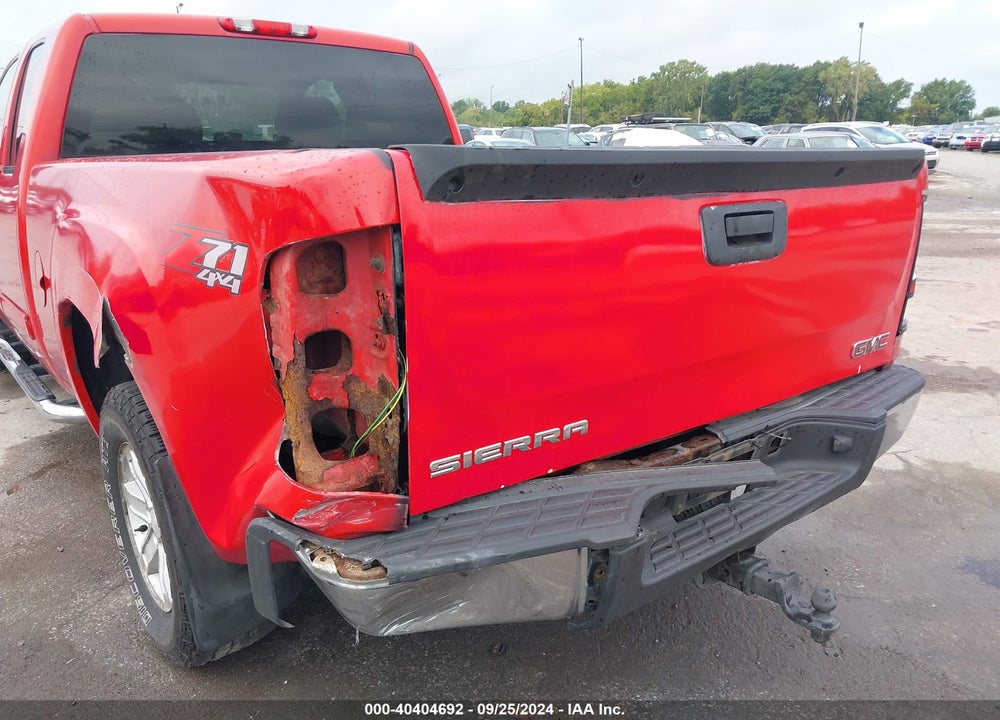 2010 GMC SIERRA 1500 SLE VIN: 1GTSKVE35AZ107688