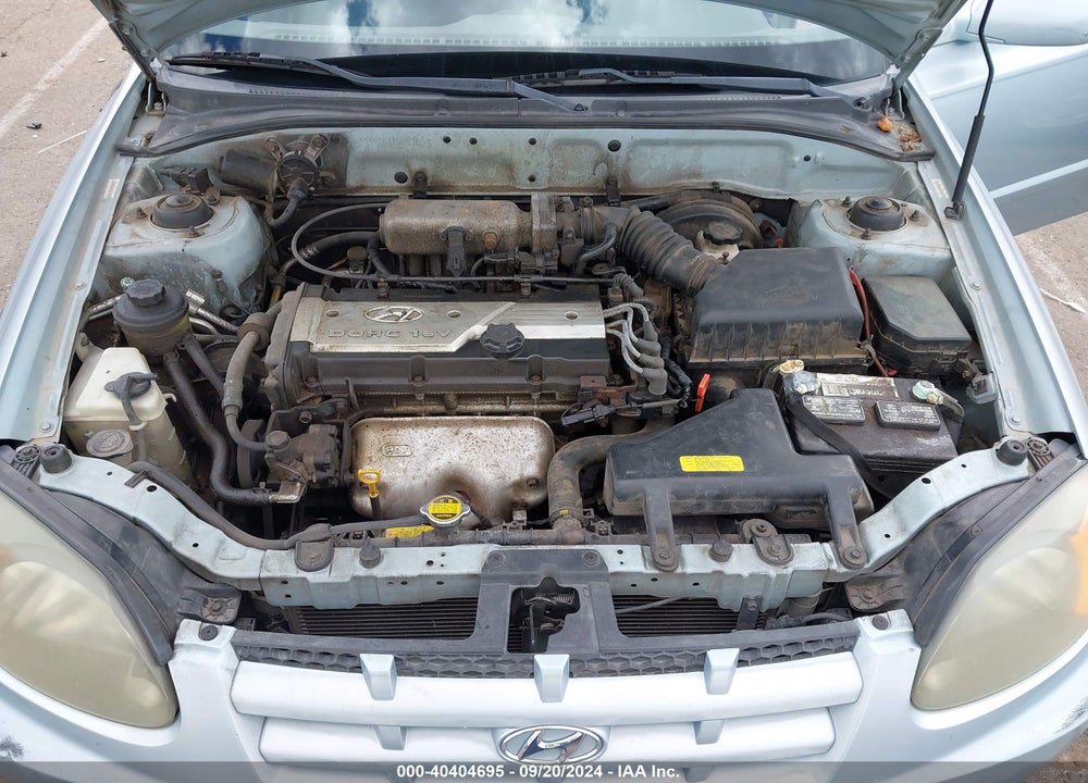2003 HYUNDAI ACCENT GL VIN: KMHCG45C33U494530