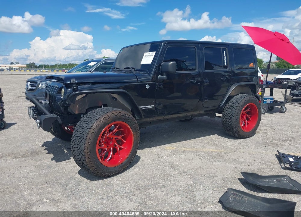 2013 JEEP WRANGLER UNLIMITED SAHARA VIN: 1C4BJWEGXDL550258