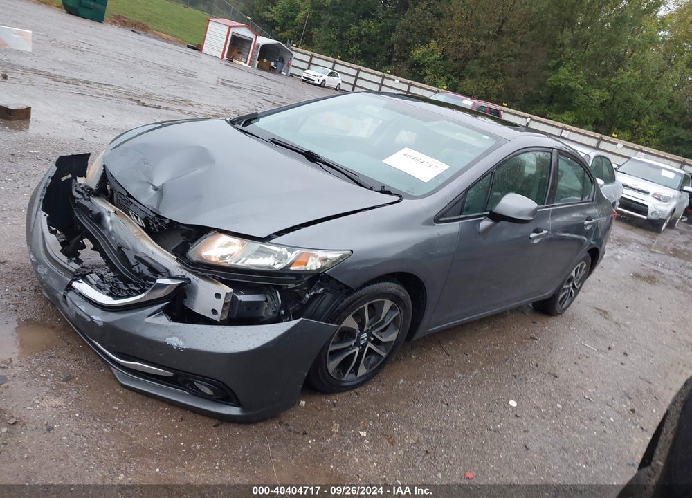 2013 HONDA CIVIC EX-L VIN: 19XFB2F93DE224852