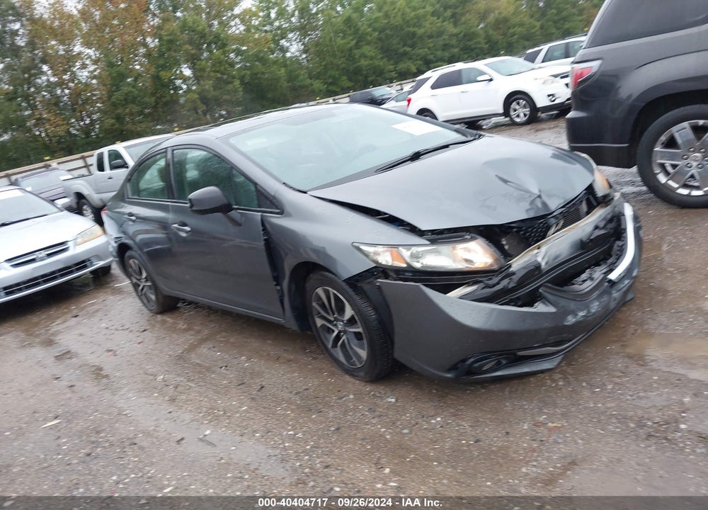 2013 HONDA CIVIC EX-L VIN: 19XFB2F93DE224852