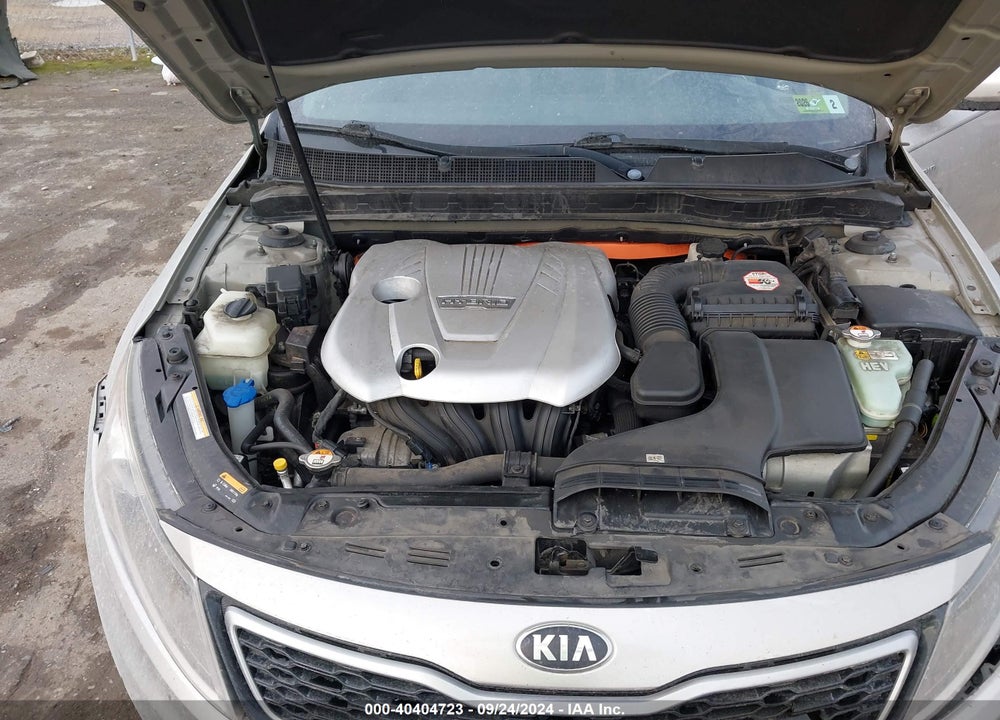 2013 KIA OPTIMA HYBRID EX VIN: KNAGM4AD8D5048816