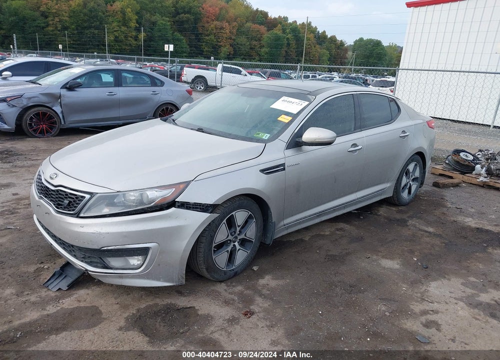 2013 KIA OPTIMA HYBRID EX VIN: KNAGM4AD8D5048816