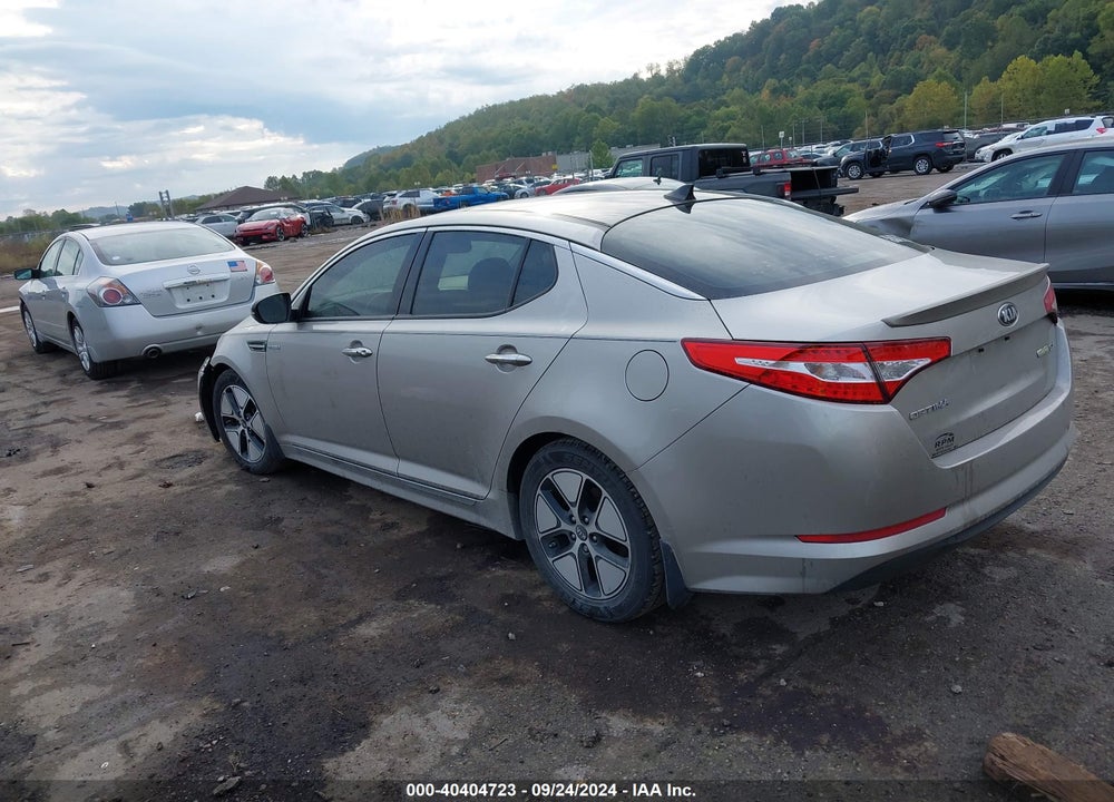 2013 KIA OPTIMA HYBRID EX VIN: KNAGM4AD8D5048816