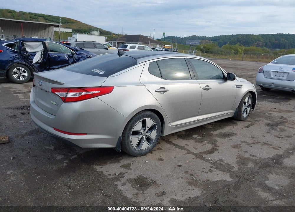 2013 KIA OPTIMA HYBRID EX VIN: KNAGM4AD8D5048816
