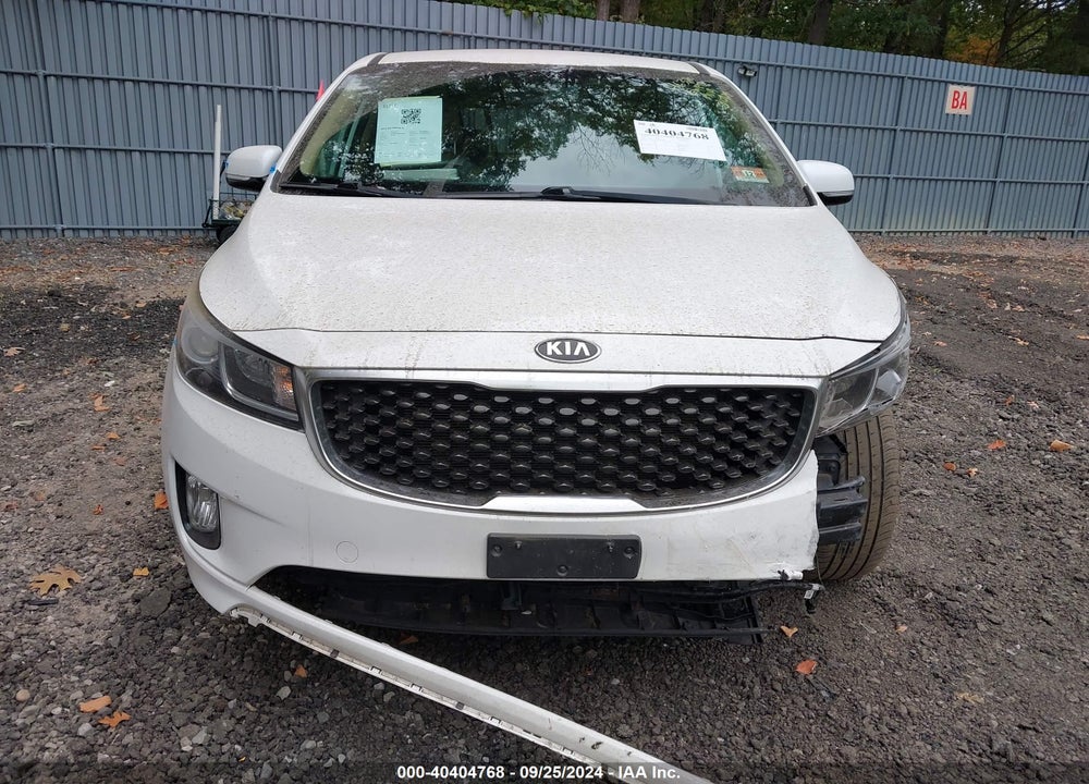 2016 KIA SEDONA EX VIN: KNDMC5C10G6144083