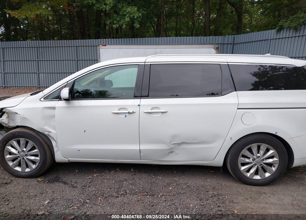 2016 KIA SEDONA EX VIN: KNDMC5C10G6144083