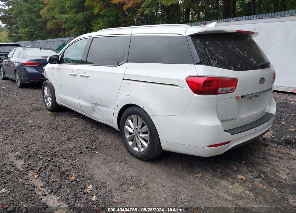 2016 KIA SEDONA EX VIN: KNDMC5C10G6144083