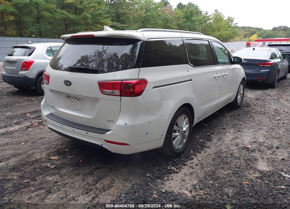 2016 KIA SEDONA EX VIN: KNDMC5C10G6144083