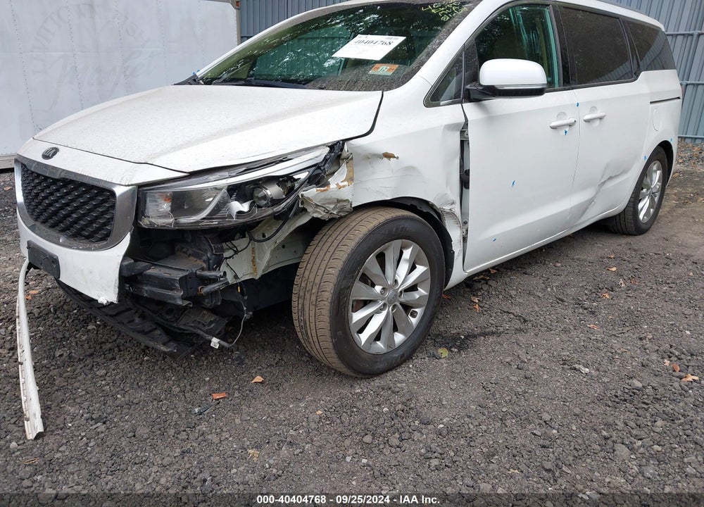 2016 KIA SEDONA EX VIN: KNDMC5C10G6144083