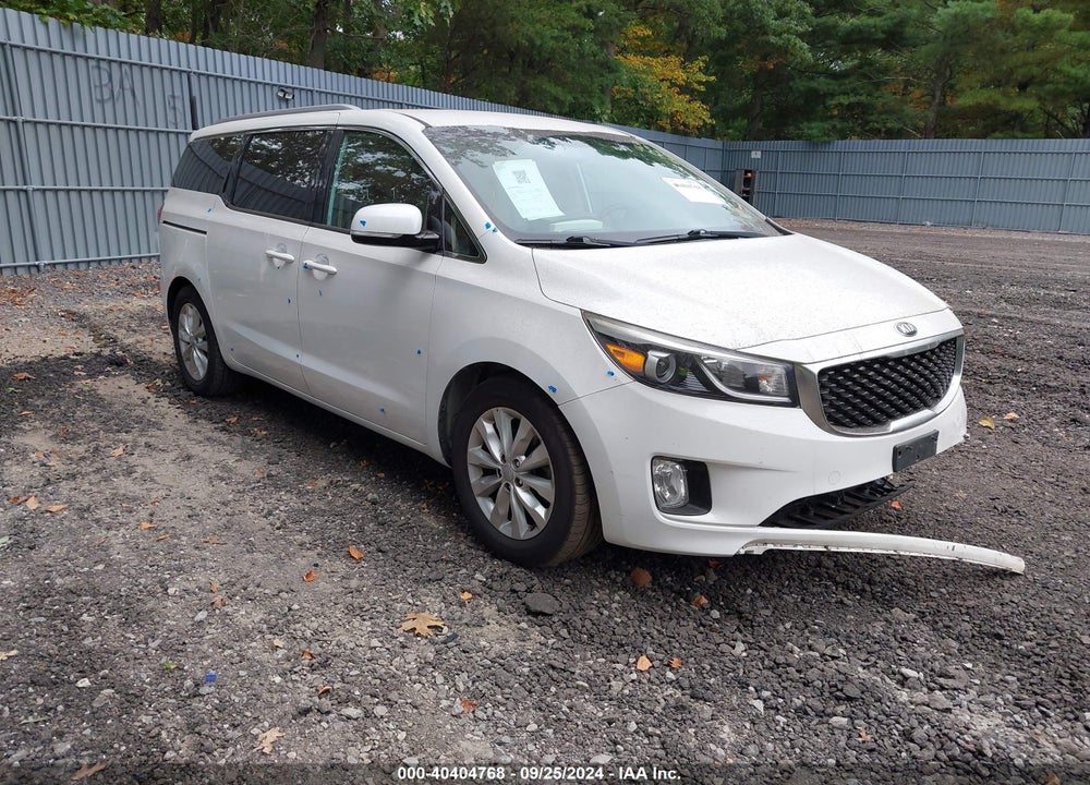 2016 KIA SEDONA EX VIN: KNDMC5C10G6144083