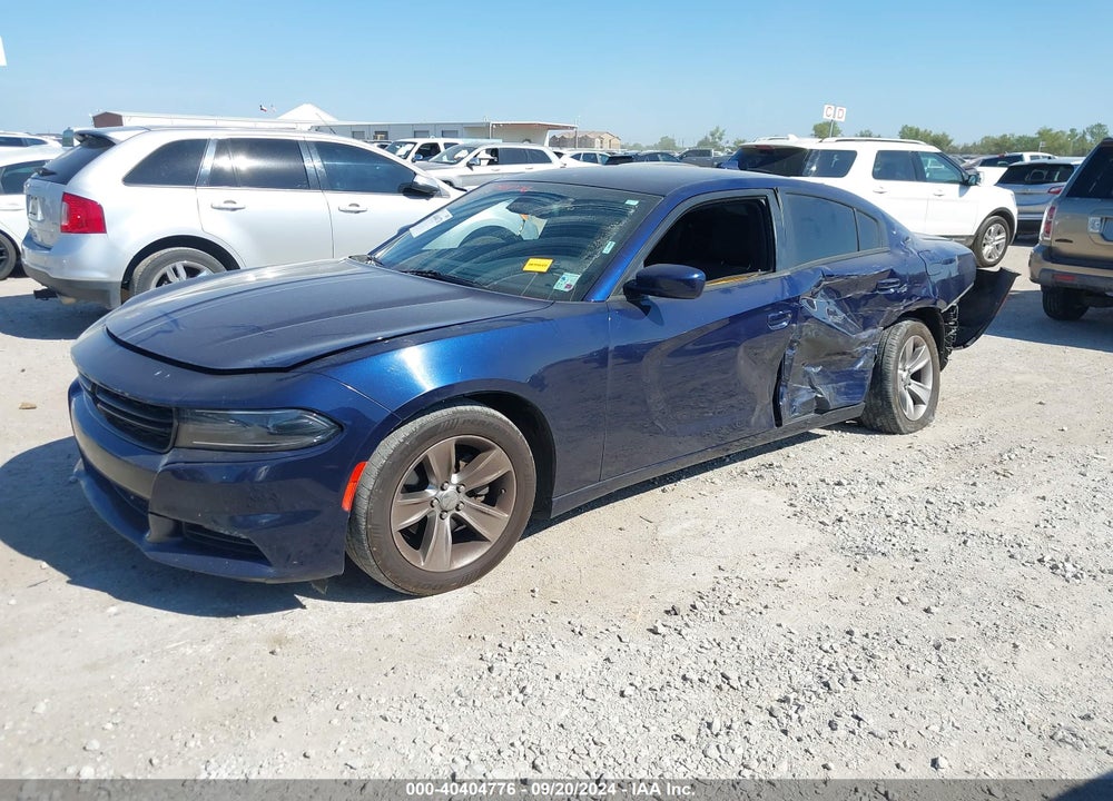 2016 DODGE CHARGER SXT VIN: 2C3CDXHG5GH159277