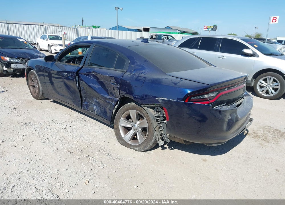 2016 DODGE CHARGER SXT VIN: 2C3CDXHG5GH159277