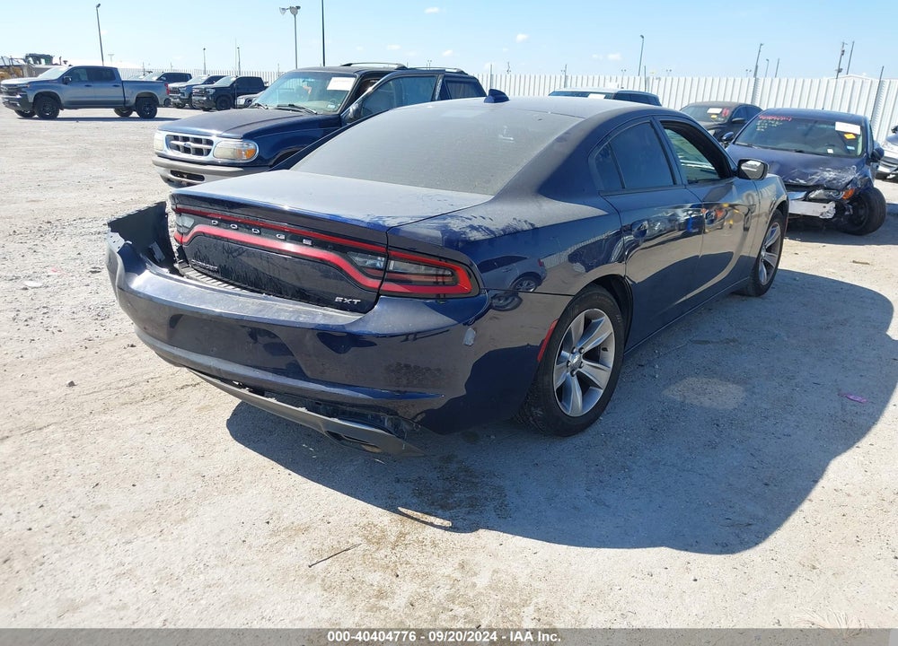 2016 DODGE CHARGER SXT VIN: 2C3CDXHG5GH159277