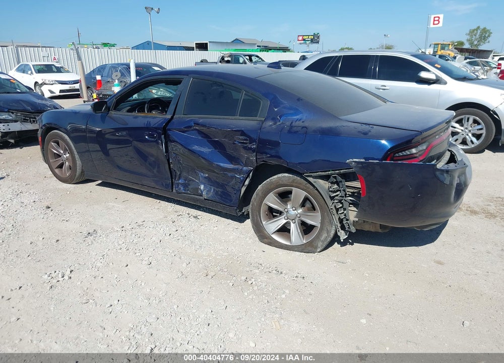 2016 DODGE CHARGER SXT VIN: 2C3CDXHG5GH159277