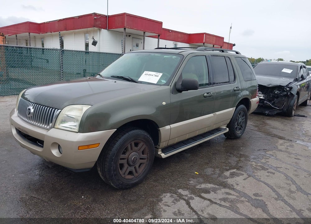 2004 MERCURY MOUNTAINEER VIN: 4M2ZU86WX4ZJ45872