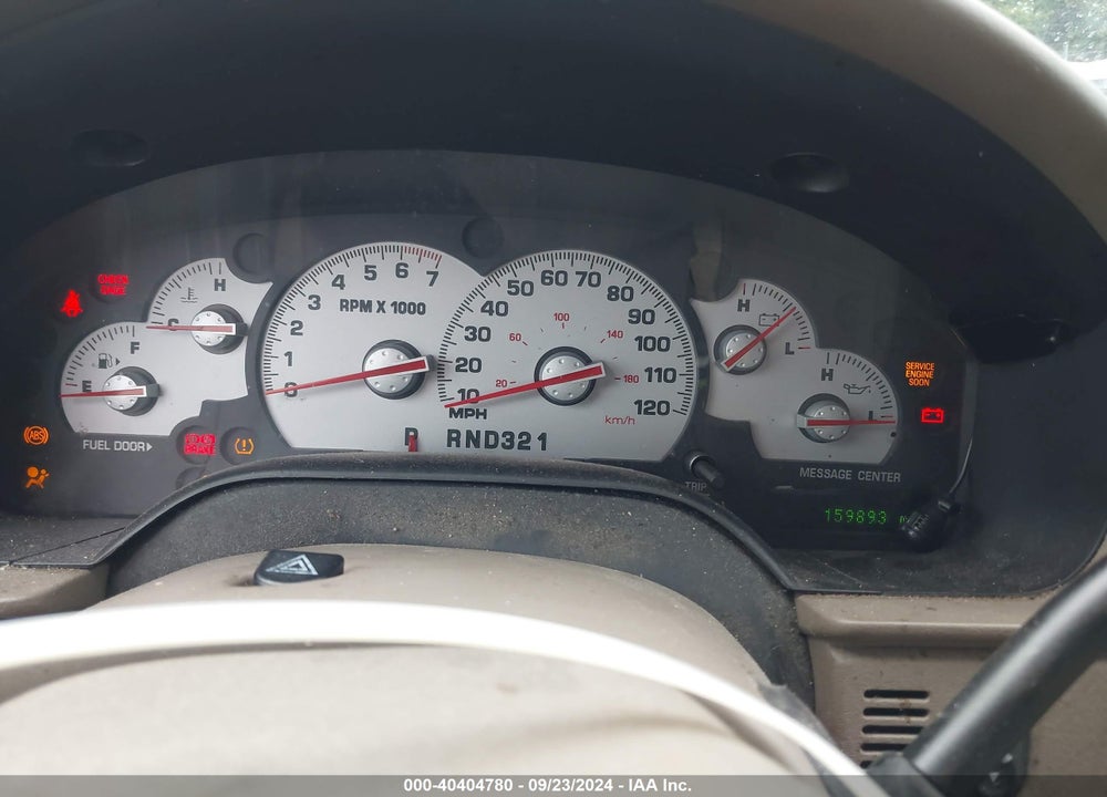 2004 MERCURY MOUNTAINEER VIN: 4M2ZU86WX4ZJ45872