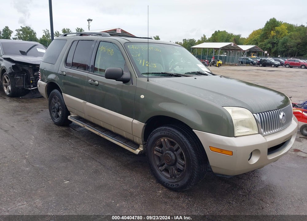 2004 MERCURY MOUNTAINEER VIN: 4M2ZU86WX4ZJ45872
