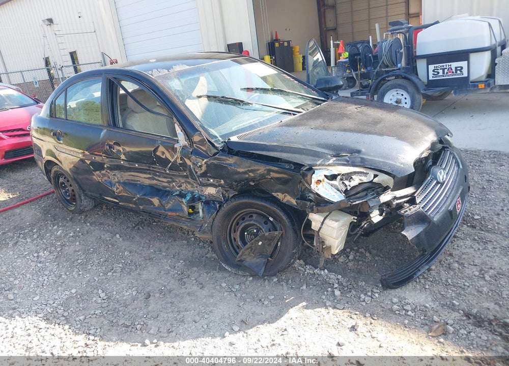 2008 HYUNDAI ACCENT GLS VIN: KMHCN46C68U239866