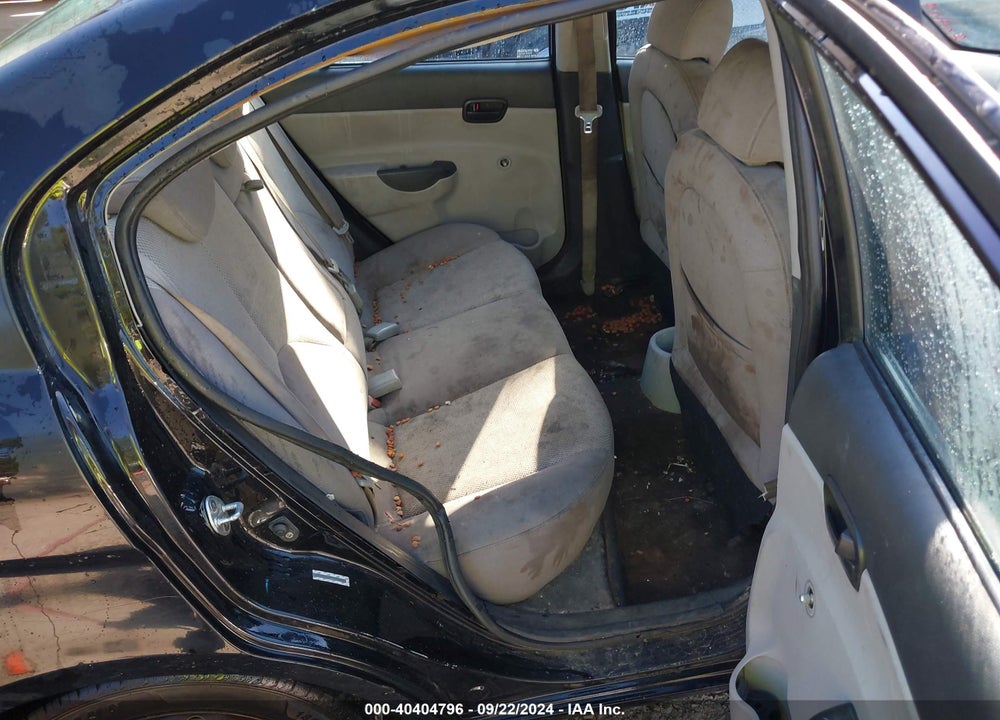 2008 HYUNDAI ACCENT GLS VIN: KMHCN46C68U239866