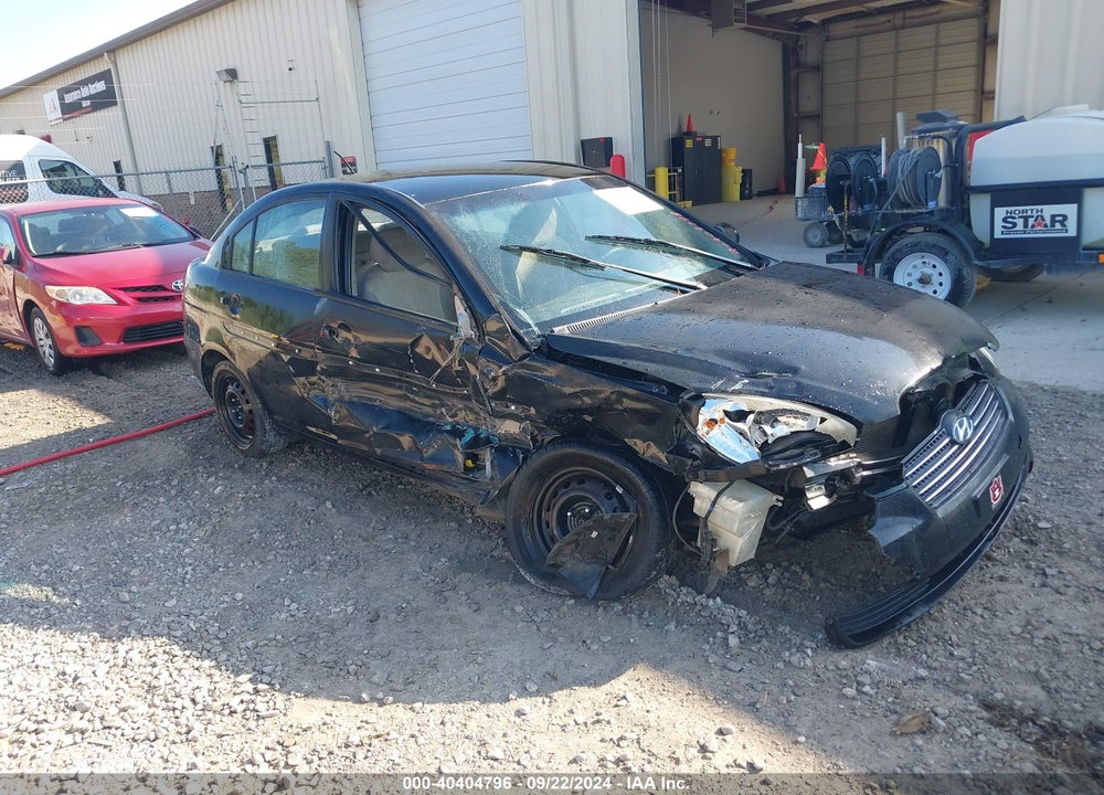 2008 HYUNDAI ACCENT GLS VIN: KMHCN46C68U239866