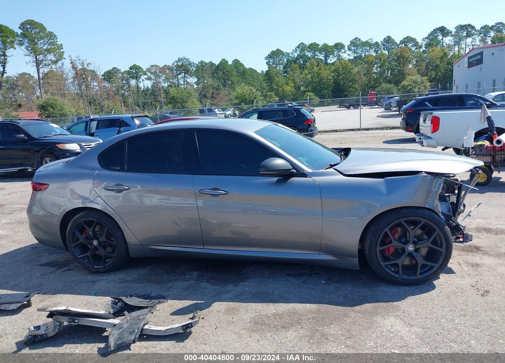 2019 ALFA ROMEO GIULIA TI SPORT AWD VIN: ZARFANBN0K7619582