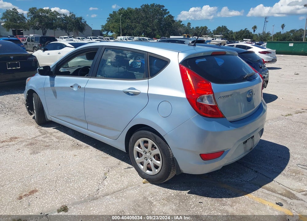 2013 HYUNDAI ACCENT GS VIN: KMHCT5AE0DU087095