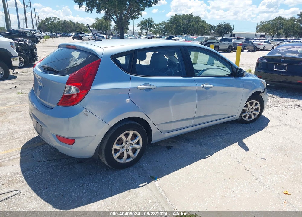 2013 HYUNDAI ACCENT GS VIN: KMHCT5AE0DU087095