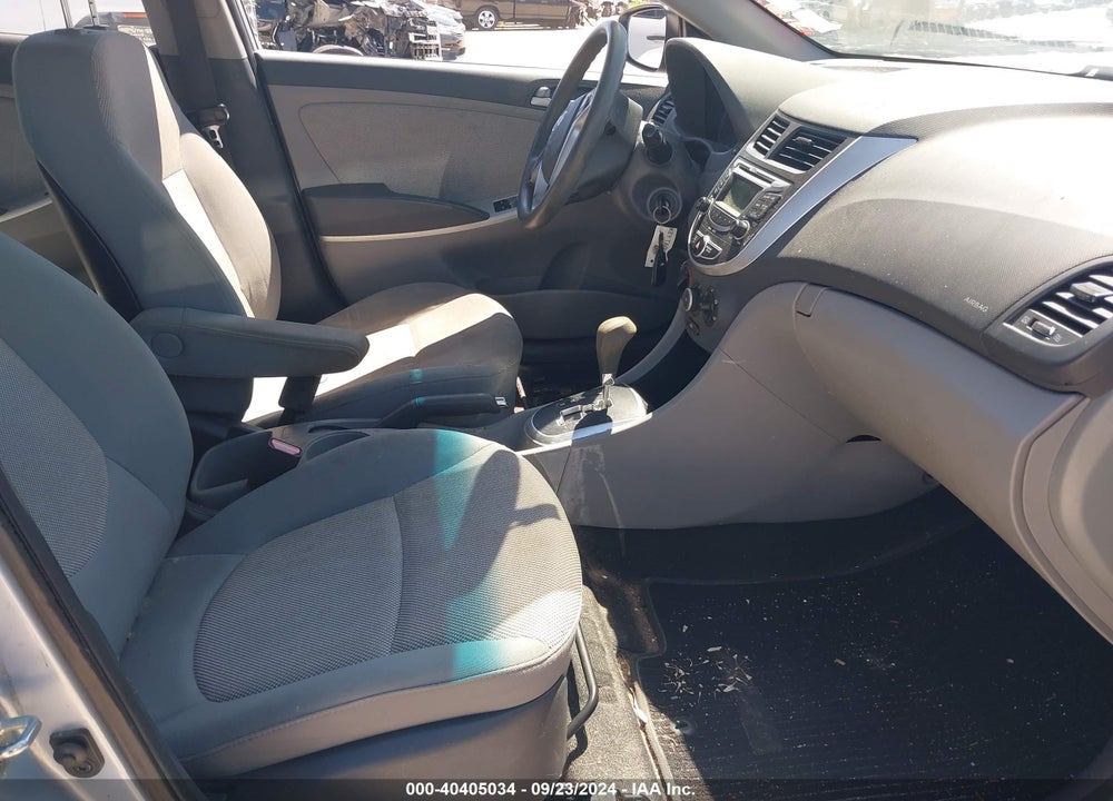 2013 HYUNDAI ACCENT GS VIN: KMHCT5AE0DU087095