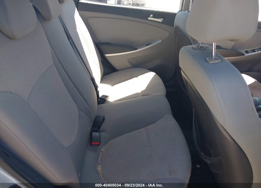 2013 HYUNDAI ACCENT GS VIN: KMHCT5AE0DU087095