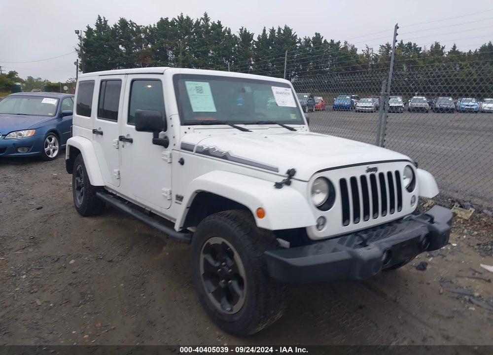 2014 JEEP WRANGLER UNLIMITED POLAR EDITION VIN: 1C4BJWEG0EL199829