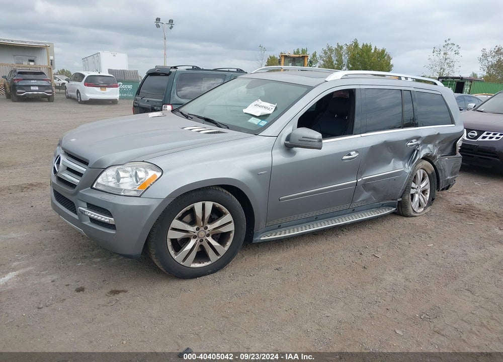 2012 MERCEDES-BENZ GL 350 BLUETEC 4MATIC VIN: 4JGBF2FE7CA778599