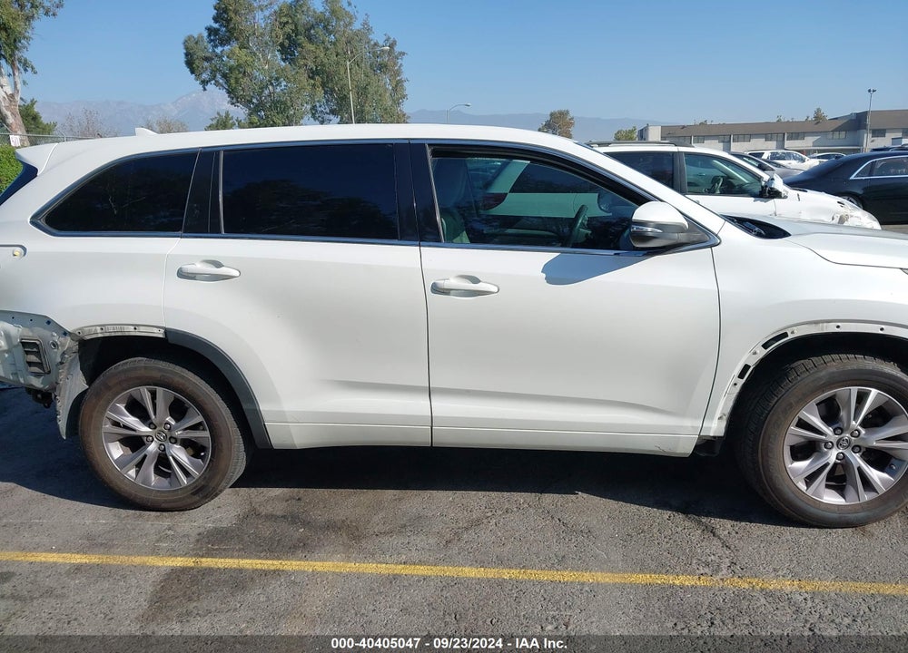 2016 TOYOTA HIGHLANDER LE PLUS V6 VIN: 5TDZKRFH5GS145190