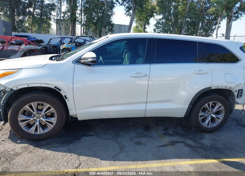2016 TOYOTA HIGHLANDER LE PLUS V6 VIN: 5TDZKRFH5GS145190