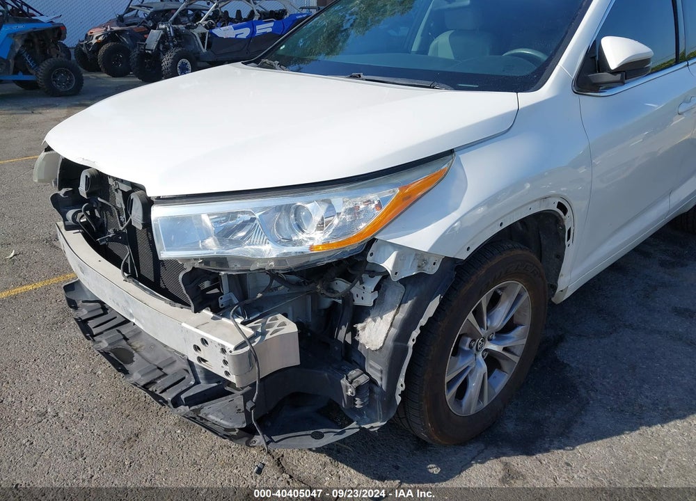 2016 TOYOTA HIGHLANDER LE PLUS V6 VIN: 5TDZKRFH5GS145190