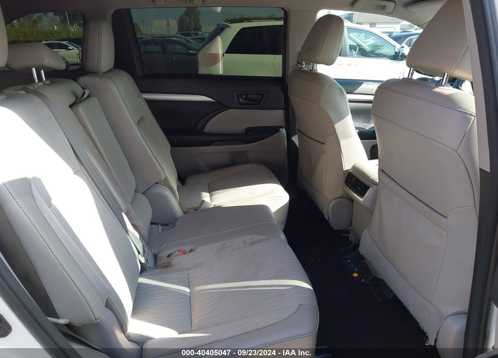 2016 TOYOTA HIGHLANDER LE PLUS V6 VIN: 5TDZKRFH5GS145190