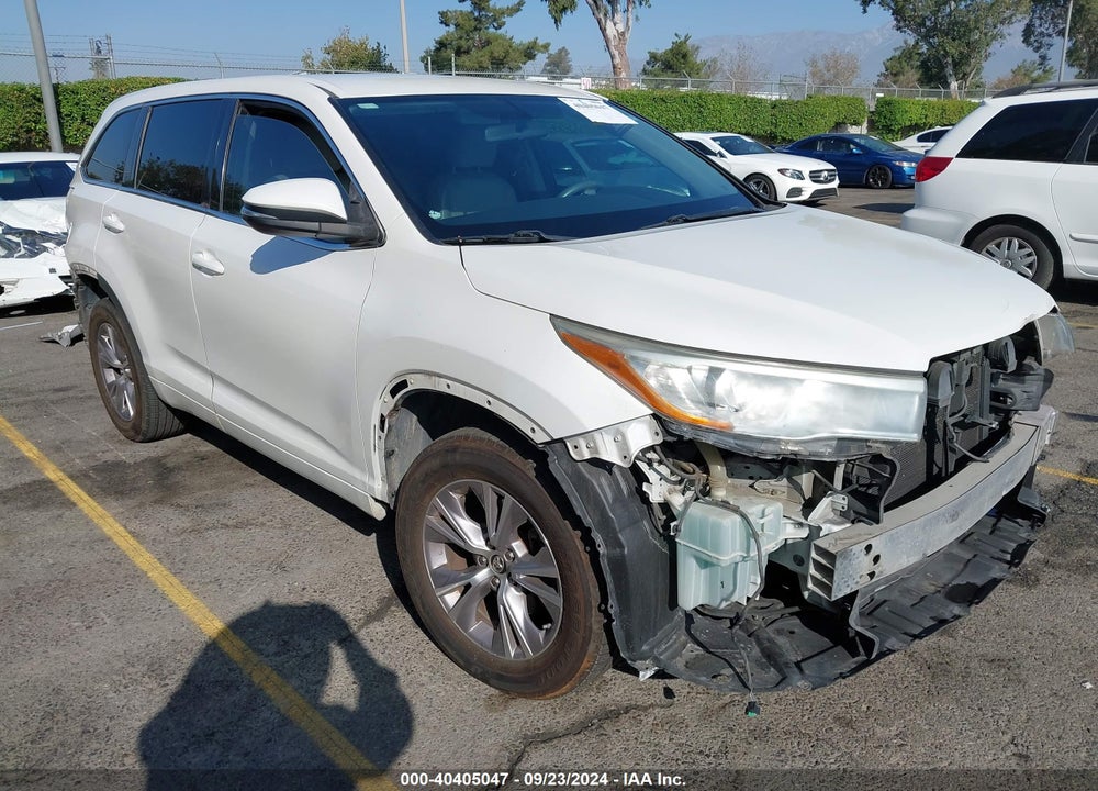 2016 TOYOTA HIGHLANDER LE PLUS V6 VIN: 5TDZKRFH5GS145190