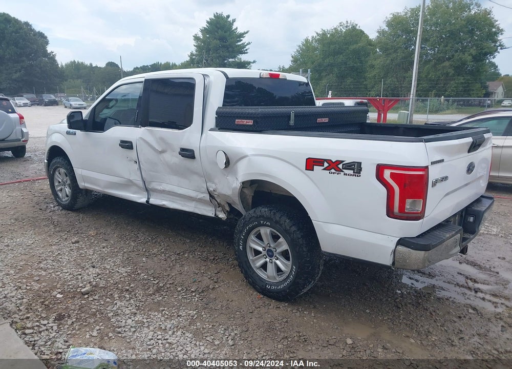 2017 FORD F-150 XLT VIN: 1FTEW1EF4HKC75801