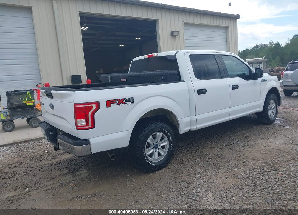 2017 FORD F-150 XLT VIN: 1FTEW1EF4HKC75801
