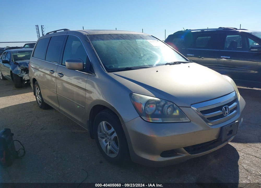 2005 HONDA ODYSSEY EX-L VIN: 5FNRL38635B417355