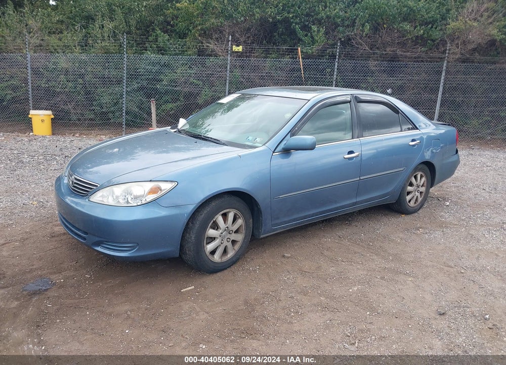2002 TOYOTA CAMRY XLE V6 VIN: 4T1BF30K02U508180