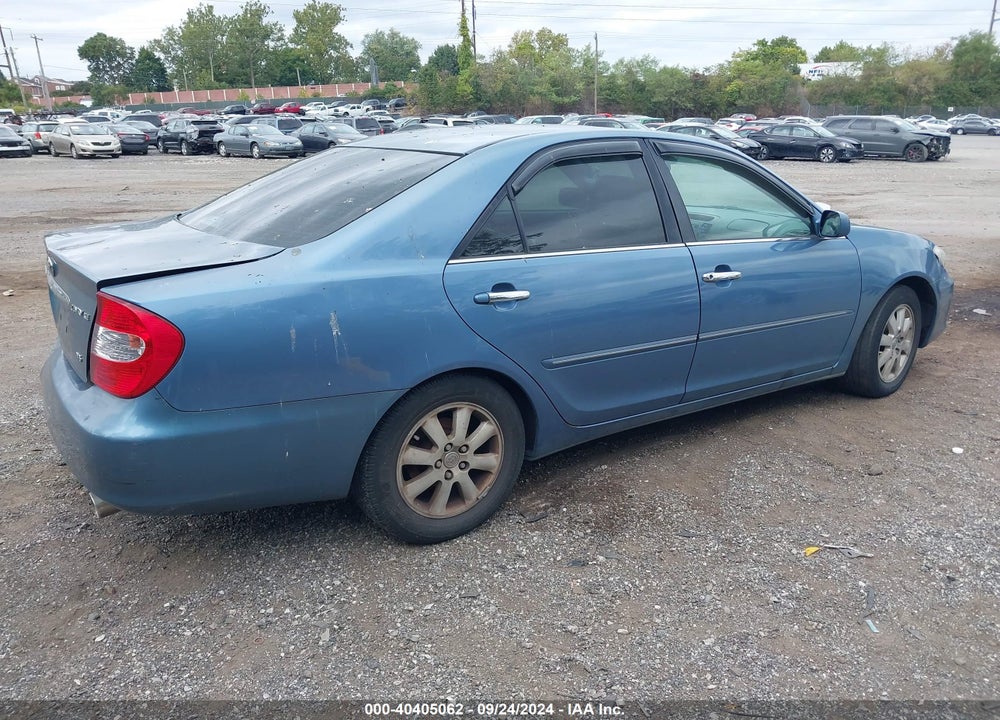 2002 TOYOTA CAMRY XLE V6 VIN: 4T1BF30K02U508180