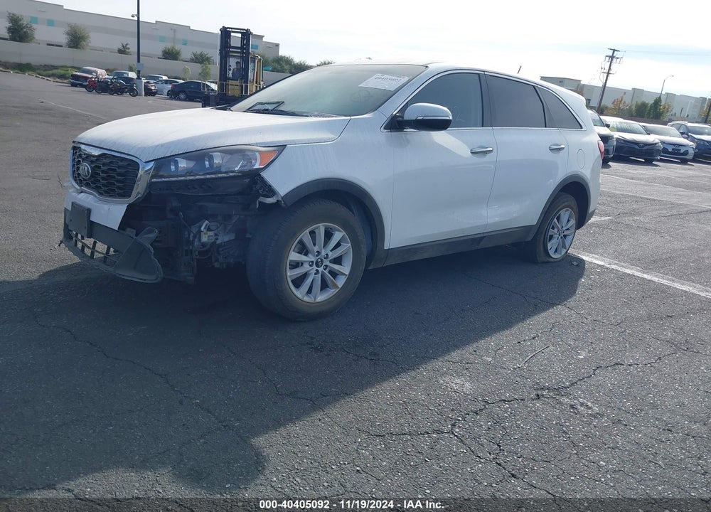 2019 KIA SORENTO 3.3L LX VIN: 5XYPG4A56KG478948
