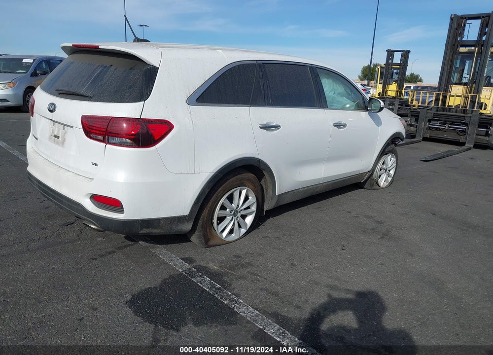 2019 KIA SORENTO 3.3L LX VIN: 5XYPG4A56KG478948