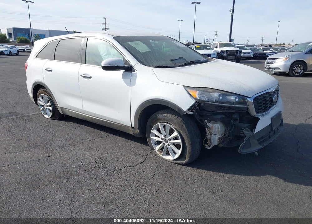2019 KIA SORENTO 3.3L LX VIN: 5XYPG4A56KG478948