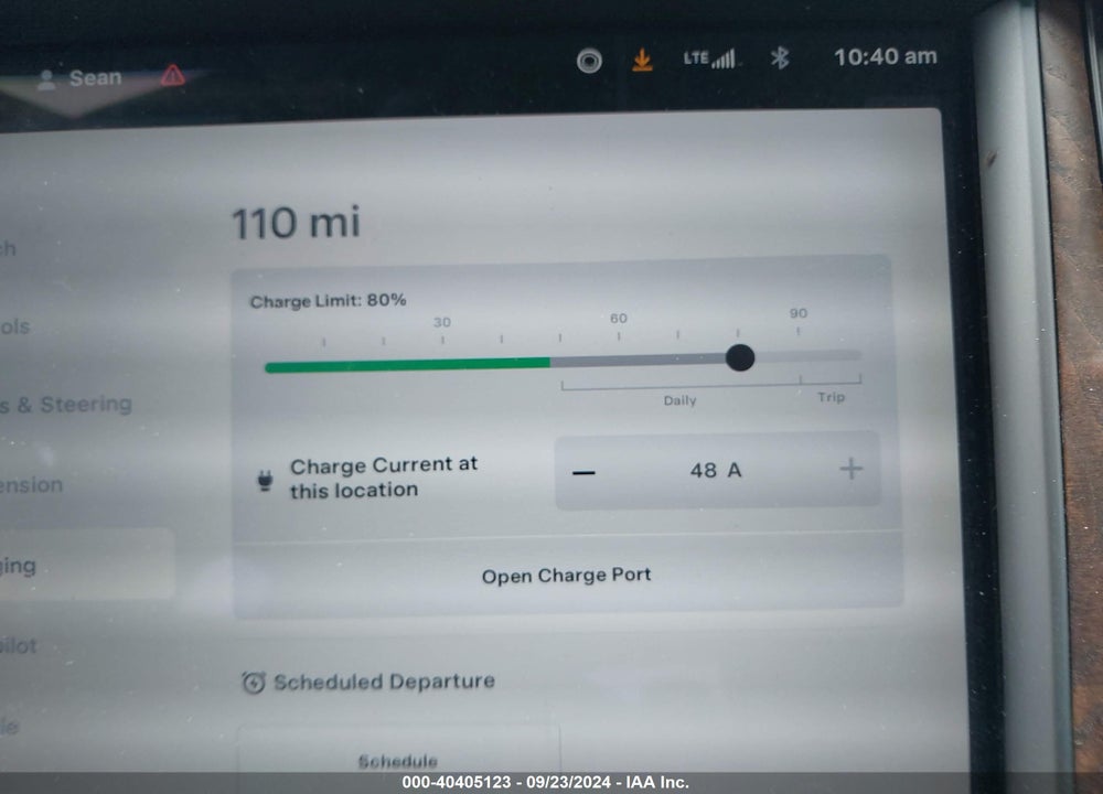 2018 TESLA MODEL S 100D/75D/P100D VIN: 5YJSA1E29JF260258