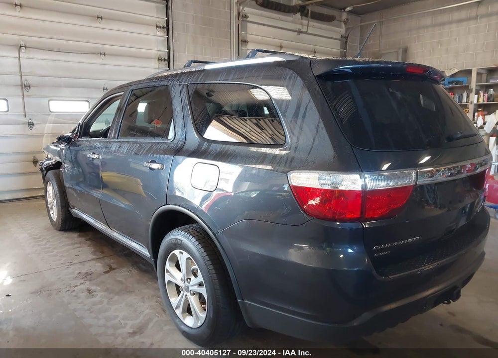 2013 DODGE DURANGO CREW VIN: 1C4RDJDGXDC695438